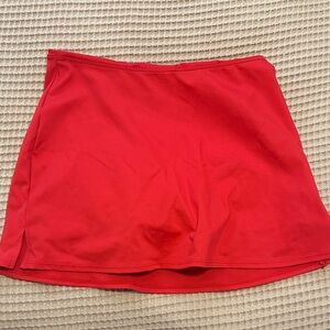 Red Athletic Skirt from Pacsun!